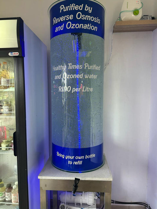 Healthy Times Purified and Ozaned water